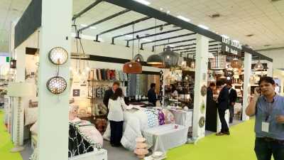 &Omicron;&mu;&alpha;&delta;&iota;&kappa;ή &epsilon;&pi;ί&sigma;&kappa;&epsilon;&psi;&eta; &sigma;&tau;&iota;&sigmaf; &epsilon;&mu;&pi;&omicron;&rho;&iota;&kappa;έ&sigmaf; &epsilon;&kappa;&theta;έ&sigma;&epsilon;&iota;&sigmaf; ambiente INDIA &kappa;&alpha;&iota; heimtextil INDIA